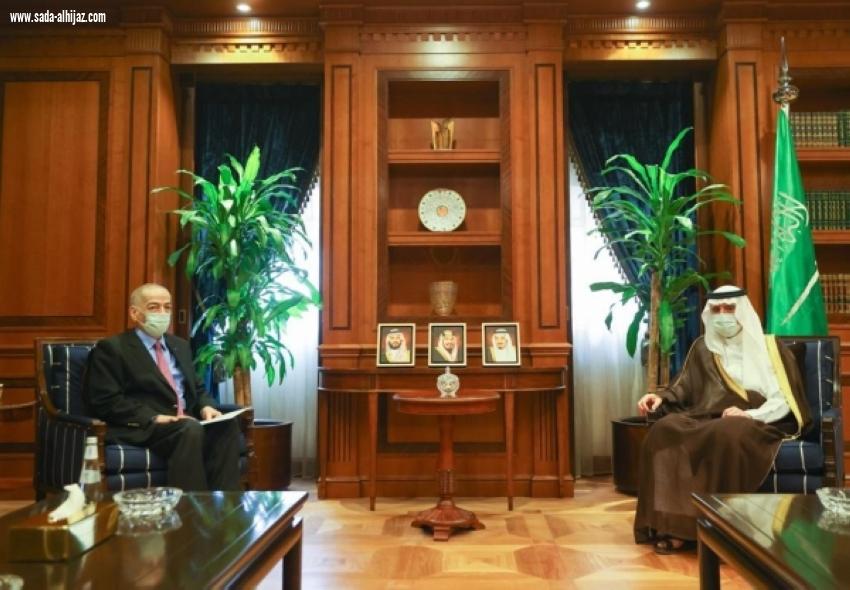 الجبير يبحث مع سفير الأردن الموضوعات المشتركة