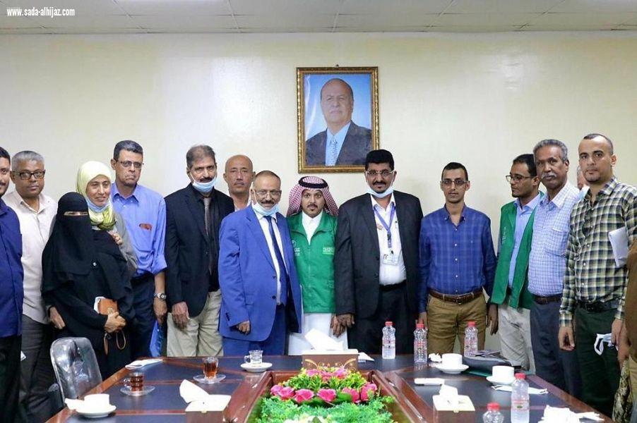 البرنامج السعودي لتنمية وإعمار اليمن يسلم المرحلة الثانية من مشروع إعادة تأهيل مطار عدن