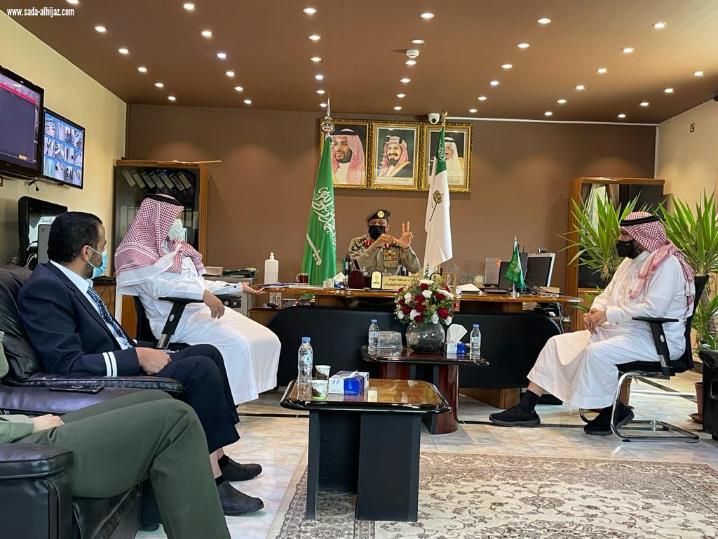مدير جوازات الجوف يجتمع مع مدير الخطوط السعودية بمنطقتي الجوف والحدود الشمالية