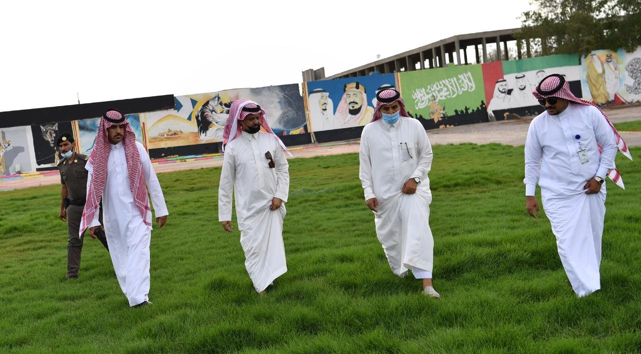 رئيس مركز الشقيق يتفقد الإجراءات الاحترازية بنقاط ذبح الأضاحي