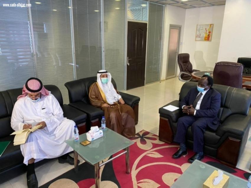 وزير الاستثمار السوداني يبحث مع سفير المملكة لدى الخرطوم آفاق التعاون المشترك