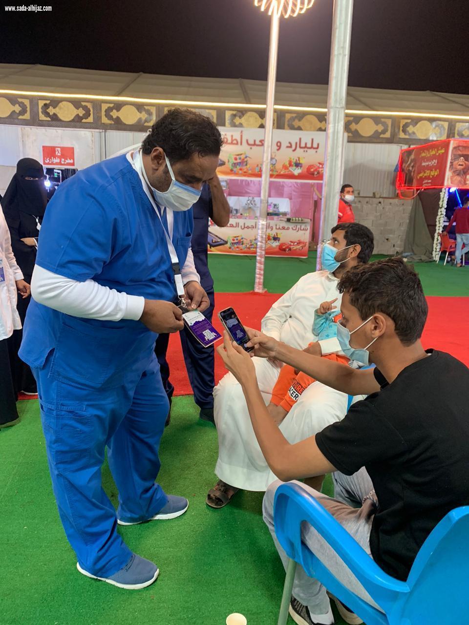 مستشفى العارضة ومستشفى ابوعريش العام ينفذان حملات توعوية عن لقاح كورونا COVID -19