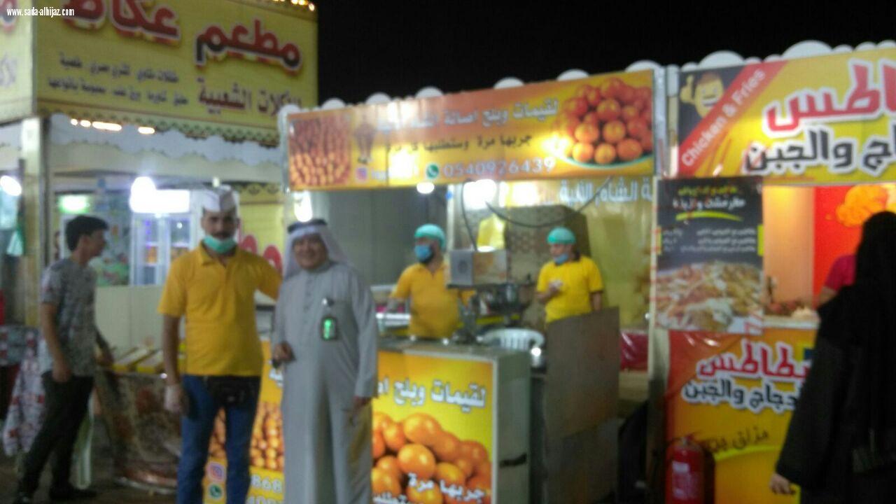 المطاعم الشعبية تنتشر في مهرجان ربيع النوارية