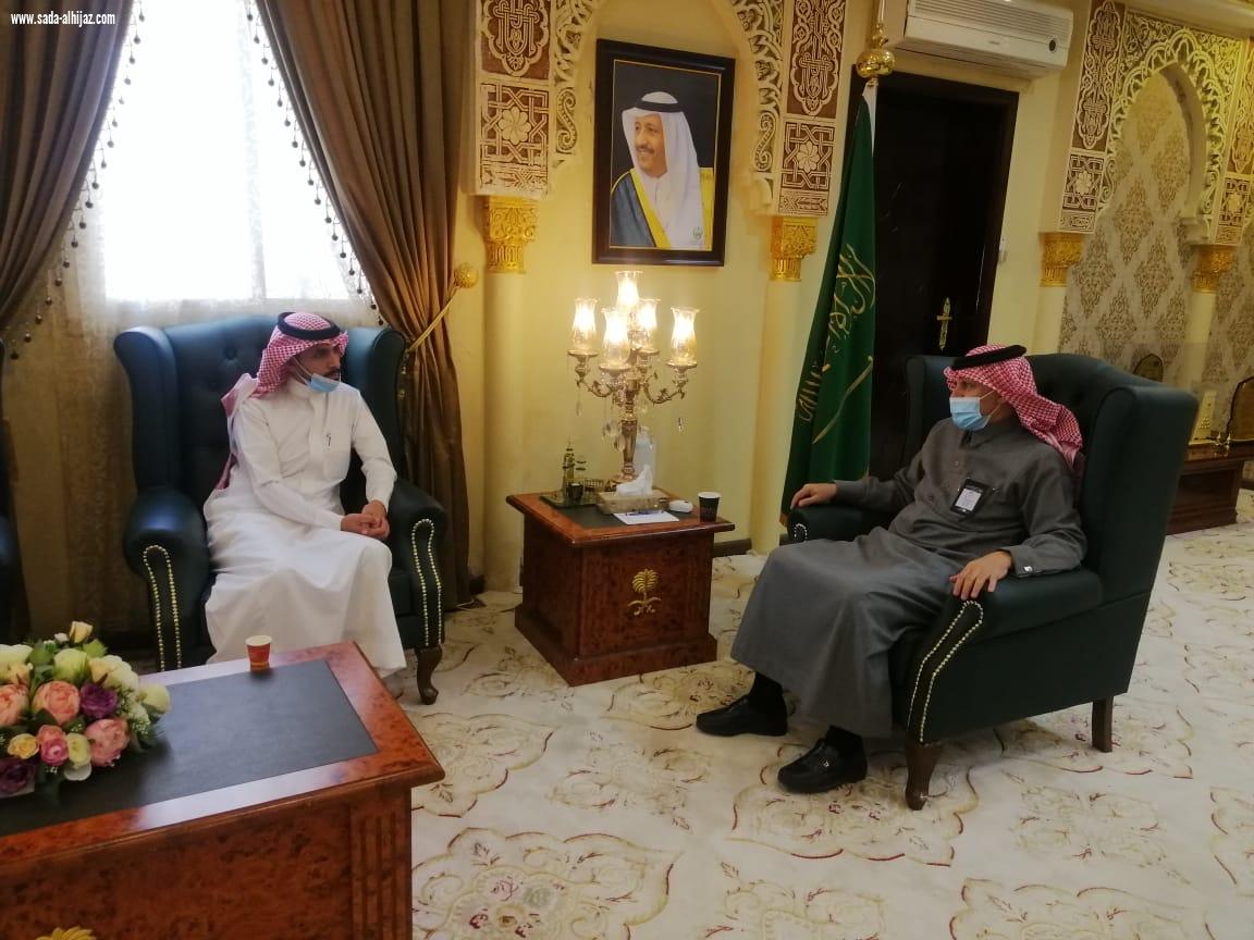 محافظ المندق يستقبل مدير المركز الاعلامي بالمحافظة