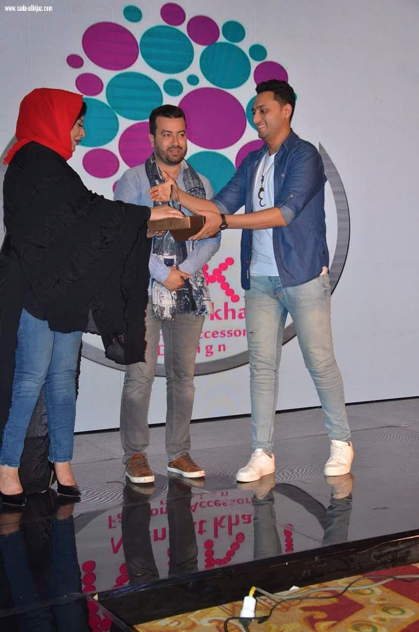 بالصور تكريم الفنان محمد فاروق شيبا في مهرجان World Fashion Week للدورة الأولي