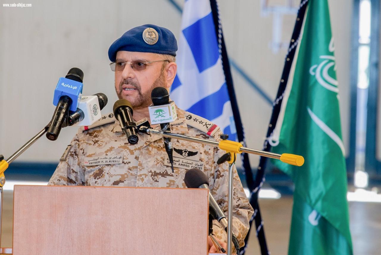 رئيس هيئة الأركان العامة يصل إلى جمهورية ⁧‫اليونان‬⁩ ويلتقي برئيس هيئة الأركان اليوناني ويحضر مناورات  ⁧‫تمرين عين الصقر 1‬⁩ في قاعدة سودا الجوية‫