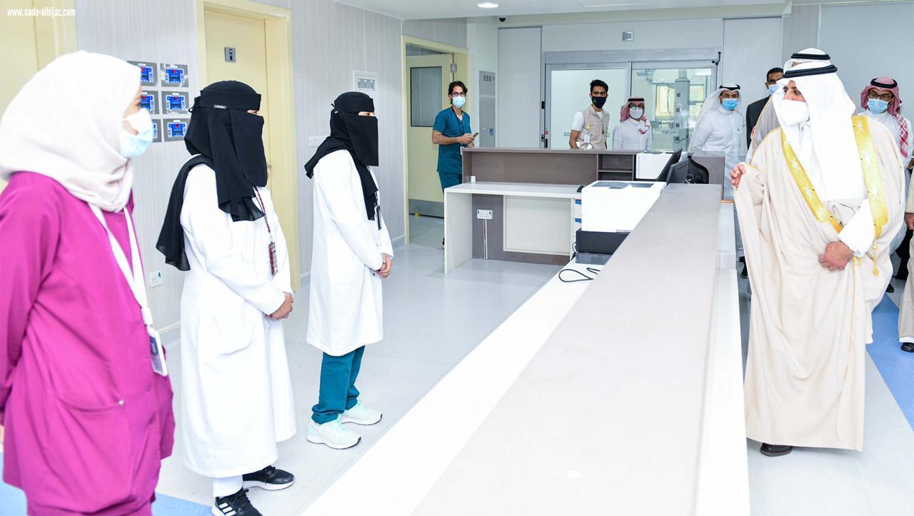 أمير منطقة تبوك يدشن مستشفى الولادة والاطفال الجديد بالمنطقة