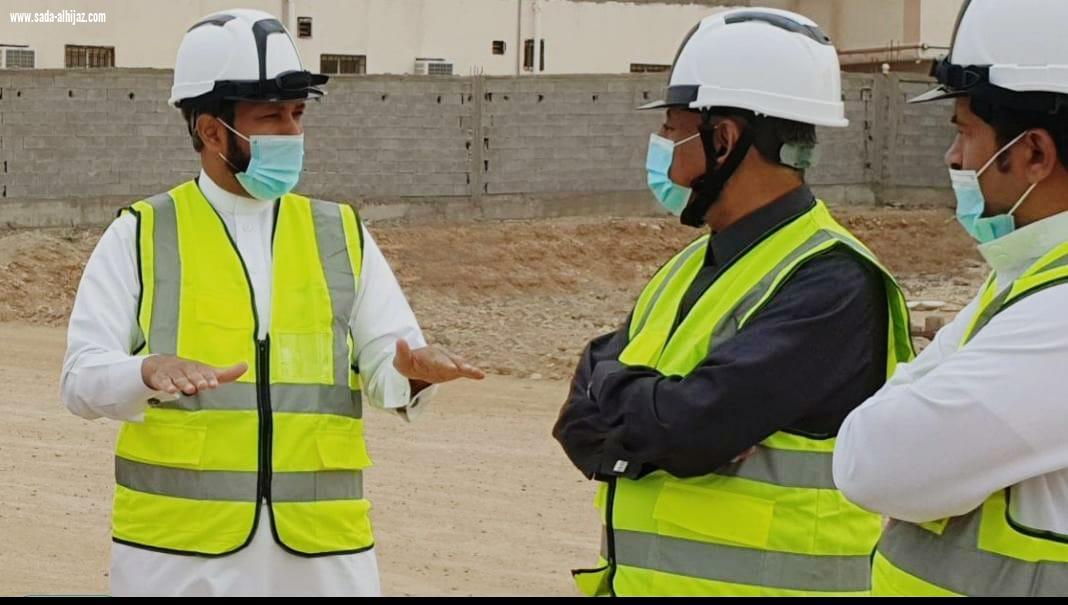 رئيس بلدية محافظة أملج يقوم بجولة على عدد من المشاريع بصحبة أعضاء المجلس البلدي