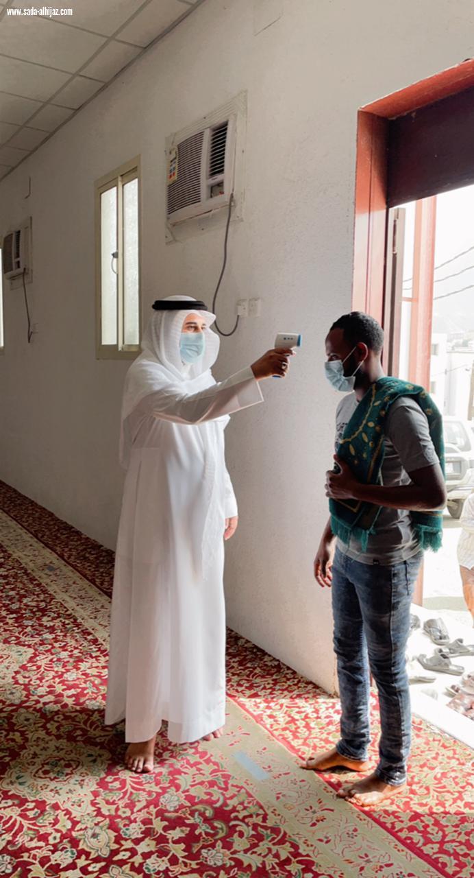 الشؤون الاسلامية بجازان تتابع تطبيق البروتوكولات الاحترازية في المساجد والجوامع المنطقة