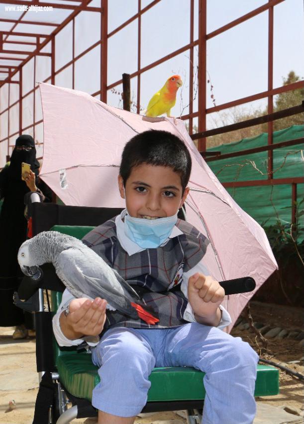 مزرعة الزيتونة تستضيف أطفال مركز الباحة