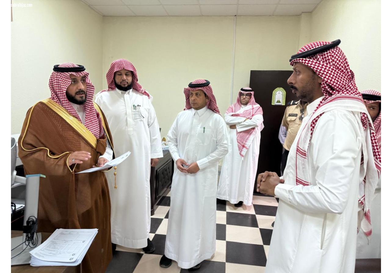   زيارة فضيلة المدير العام لفرع وزارة الشؤون الإسلامية بمنطقة تبوك إلى إدارة المساجد والدعوة والإرشاد بمحافظة حقل