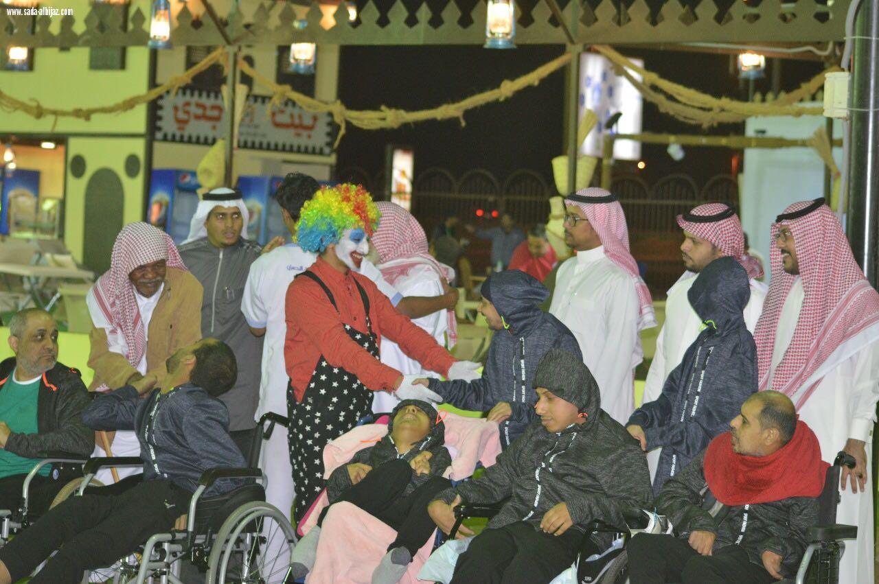 ارض المعرفة والترفيه تمثل القدوة في استضافة مركز التاهيل 