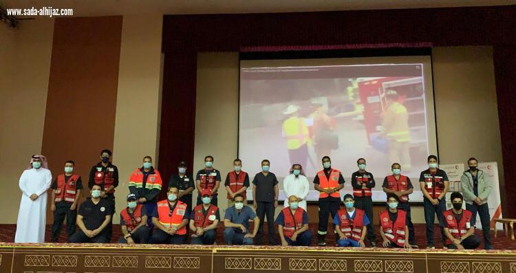 84864 مكالمة و17842 بلاغاً للهلال الاحمر بمنطقة الباحة