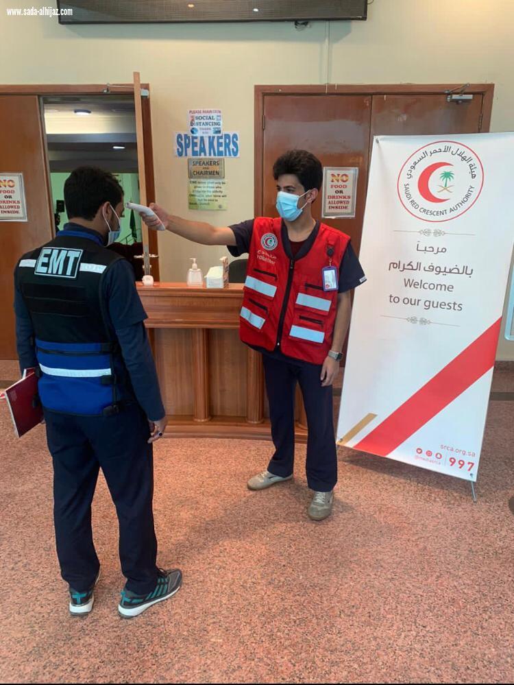 84864 مكالمة و17842 بلاغاً للهلال الاحمر بمنطقة الباحة