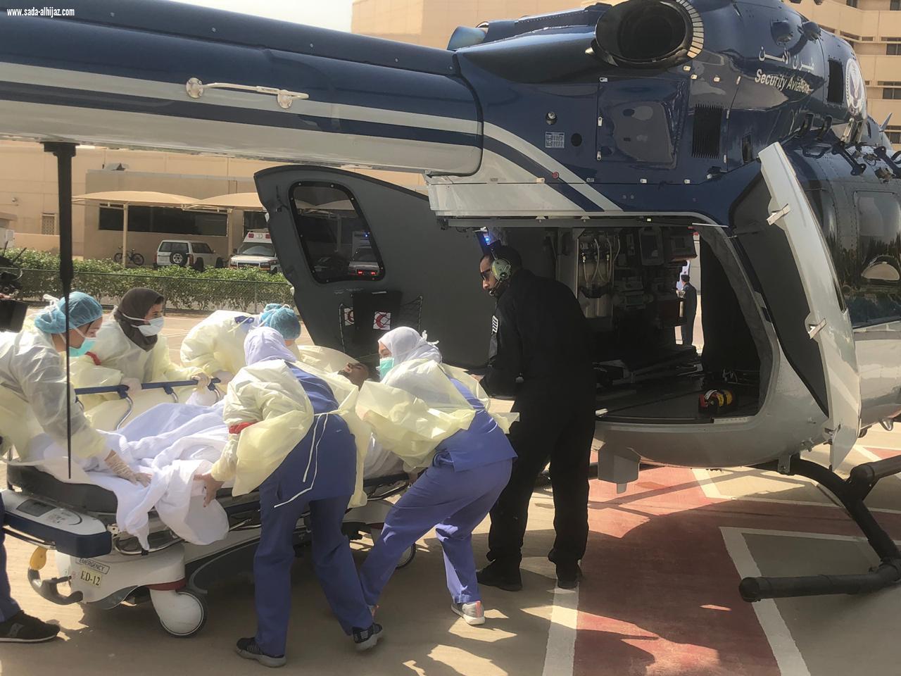 الإدارة العامة للدفاع المدني بجدة تنفذ فرضيةإطفاء وانقاذ وإخلاء بمستشفى الملك عبدالعزيز  الجامعي