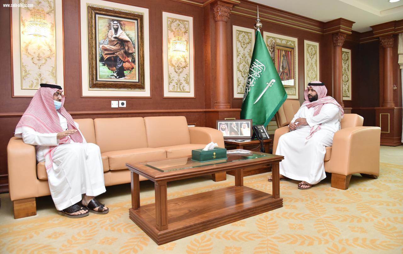 سمو نائب أمير منطقة جازان يلتقي بالرئيس التنفيذي للهيئة السعودية للسياحة ..