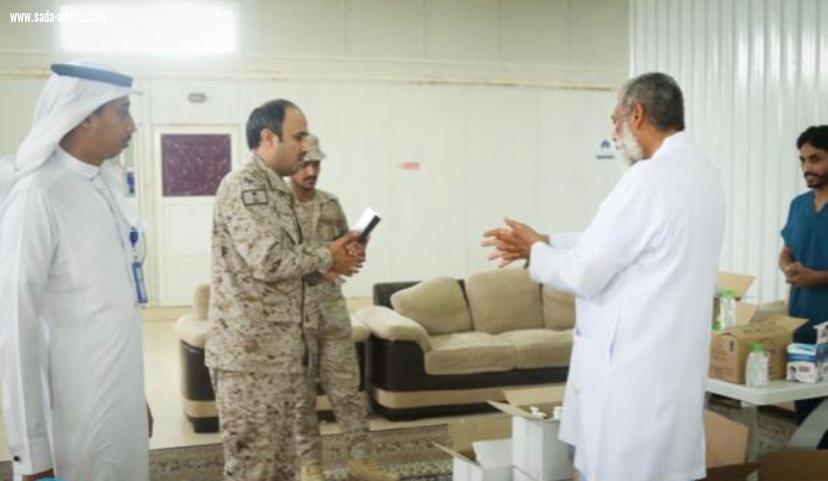 جمعية الإحسان الطبية بجازان تقدم مبادرة لقوات الدفاع الجوي 