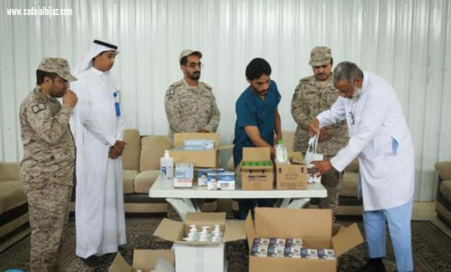 جمعية الإحسان الطبية بجازان تقدم مبادرة لقوات الدفاع الجوي 