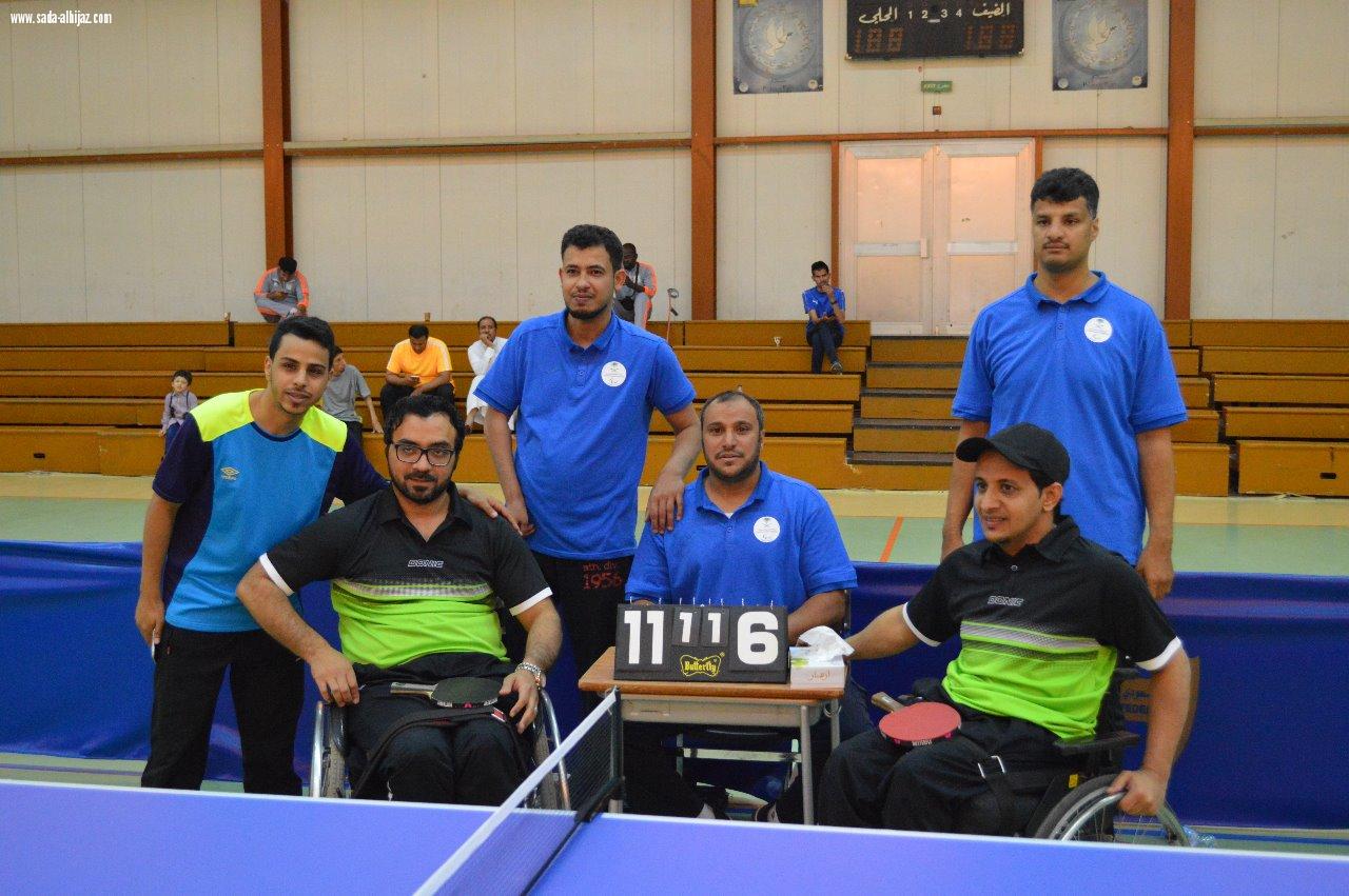 ختام بطولة المملكة لكرة الطاولة