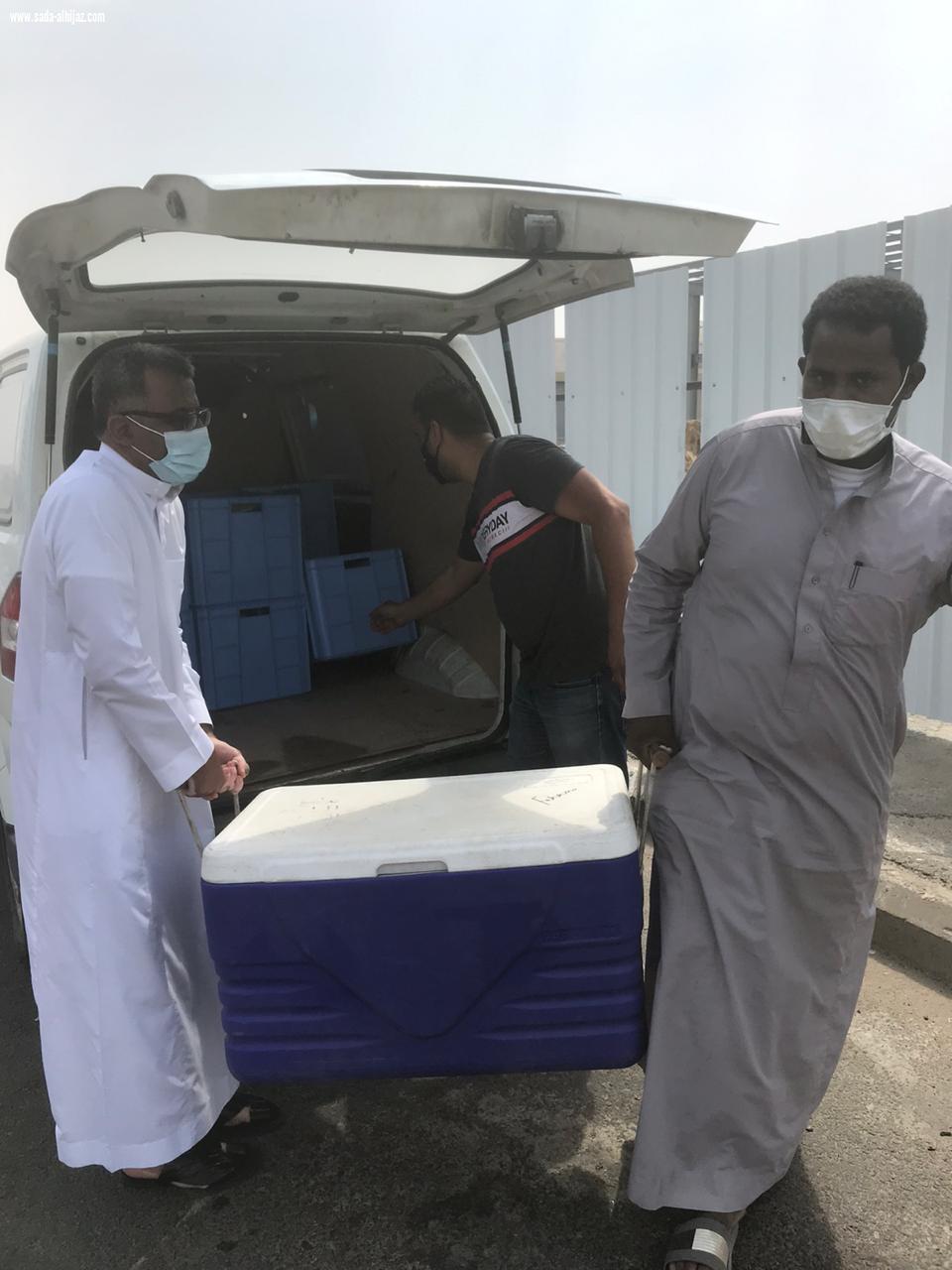 مبادرة مميزة بمركز حي النزهة في الأيام العشر من ذي الحجة   للأسر المتعففة والمحتاجين