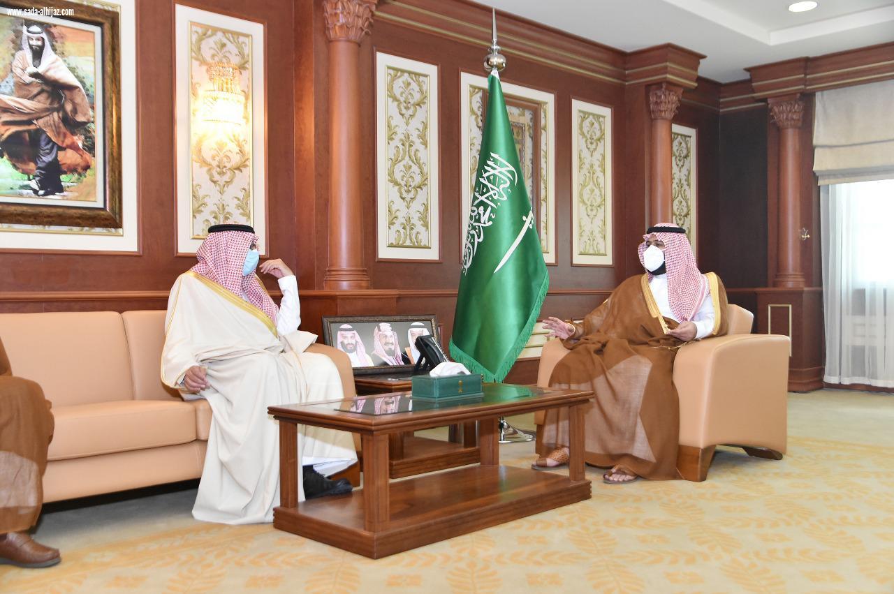 سمو نائب أمير منطقة جازان يستقبل وكيل وزارة الشؤون البلدية لتخطيط المدن 