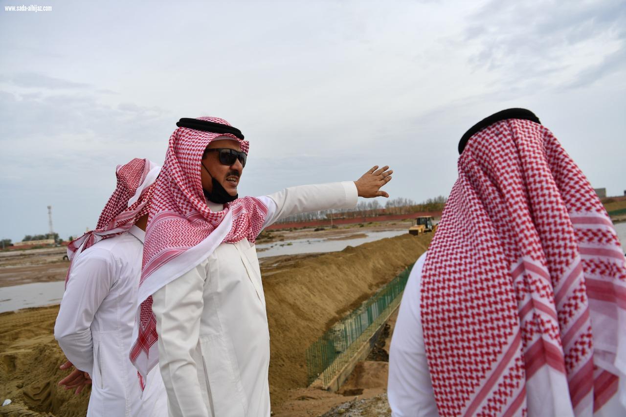 رئيس مركز الشقيق يتفقد الإجراءات الاحترازية بنقاط ذبح الأضاحي