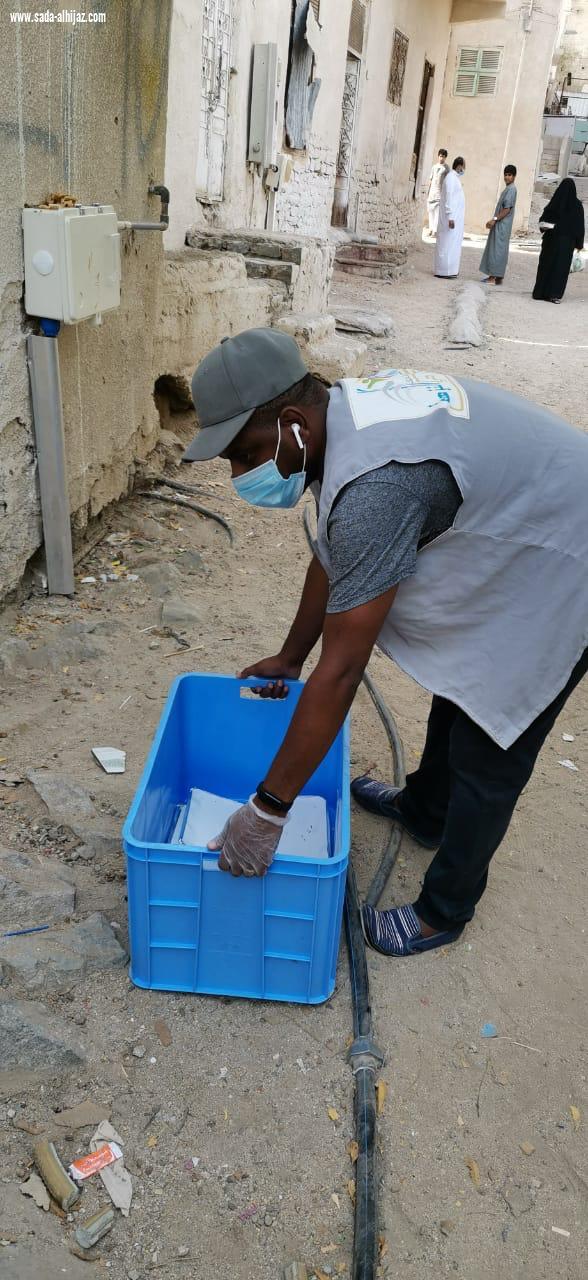 مبادرة مميزة بمركز حي النزهة في الأيام العشر من ذي الحجة   للأسر المتعففة والمحتاجين