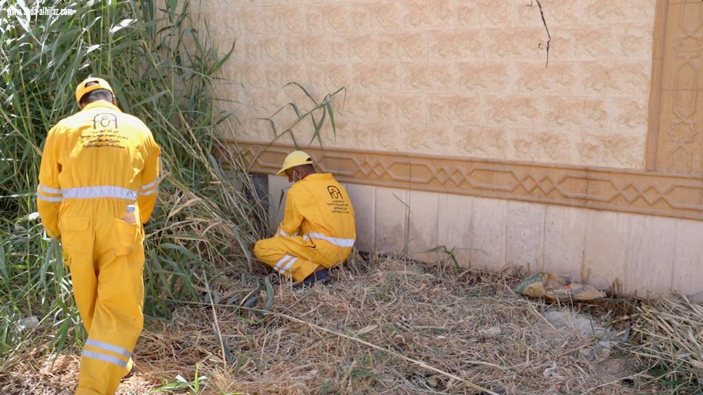 أمانة الجوف تزيل 100 لوحة إعلانية وملصقاً مخالفاً ضمن حملات تحسين المشهد الحضري