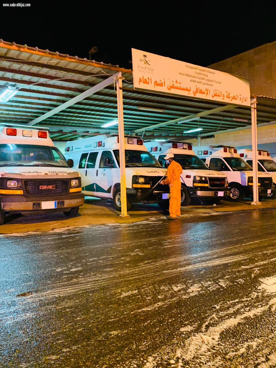 بلدية محافظة أضم تجند 42 موظف و130 عامل تساندهم 40 آلية لتنفيذ خطة بلدية محافظة أضم لمكافحة فيروس كورونا