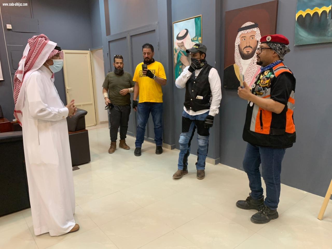 فريق دراجي بجاج الخليج في ضيافة ثقافة الشمالية