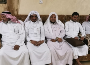 يحيى العوجري يحتفل بتخرج نجله  علي  من مدرسة سلاح المدفعية بخميس مشيط 