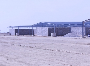  القحطاني  يقف على مشروع المدينة الصناعية بالدرب 