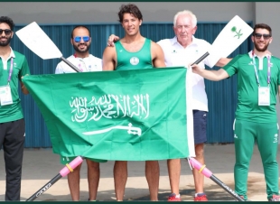 السعودي حسين رضا يحقق التاسع آسيويا في لعبة التجديف