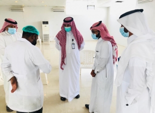 رئيس بلدية صامطة يتفقَّد المسلخ النموذجي تمهيدًا لاستقبال الأضاحي