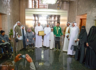 محافظ الطائف يستقبل مستفيدي واعضاء مجلس ادارة جمعية الطائف الخيرية لذوي الاحتياجات الخاصة