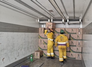 بلدية محافظة صبيا تصادر وتتلف 