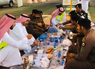 دشن سعادة محافظ محافظة العرضيات  الأستاذ علي بن يوسف الشريف يوم الأحد الموافق  ٣ (رمضان ) 