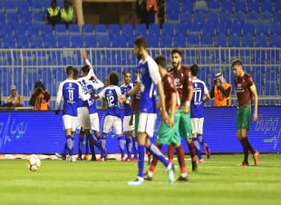 الدوري السعودي  الهلال يواصل اخفاقاته ويتعادل مع الإتفاق 