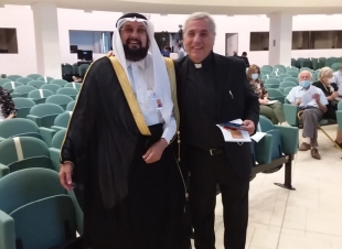 معالي الدكتور سرحان يشارك في اللقاء الإسلامي المسيحي في إيطاليا 