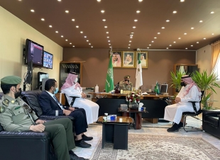 مدير جوازات الجوف يجتمع مع مدير الخطوط السعودية بمنطقتي الجوف والحدود الشمالية