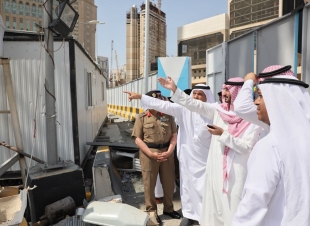 نائب امير مكة يتفقد المشاعر المقدسة 