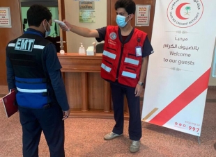 84864 مكالمة و17842 بلاغاً للهلال الاحمر بمنطقة الباحة