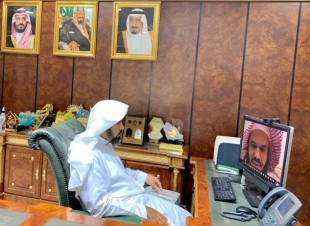 هيئة الأمر بالمعروف في القصيم تعقد اجتماعاً عن بُعد لمتابعة أعمال الهيئات في المنطقة خلال شهر رمضان 