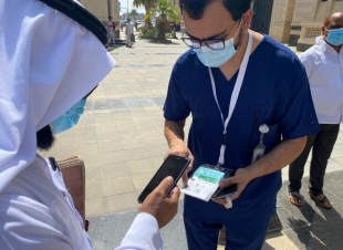 صحة جازان تواصل حملتها الميدانية نتعاون_مانتهاون للحث على الالتزام بالإجراءات الاحترازية