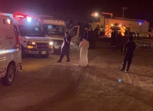 وفاة وإصابة ١٧ شخصًا.. انقلاب حافلة نقل جماعي وتصادم 4 سيارات