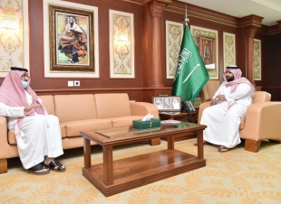 سمو نائب أمير منطقة جازان يلتقي بالرئيس التنفيذي للهيئة السعودية للسياحة ..