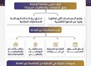 وزارة الصناعة : نعمل على حماية الصناعات الوطنية من المنافسة غير العادلة  