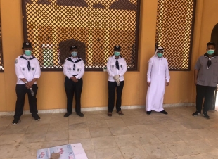 جوامع ومساجد محافظة تيماء تستقبل المصلين لصلاة الجمعة وسط منظومة من الإجراءات الوقائية والاحترازية 