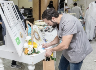 الاحتفال باليوم العالمي للخدمة الاجتماعية بمستشفى الملگ عبدالعزيز بالعاصمة المقدسة 