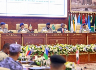 حرس الحدود يستضيف الدورة الدولية السابعة في عمليات إنفاذ القانون في البحر بمشاركة (28) متدرباً من ( 19) دولة